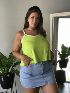 Musculosa Mia - Verde lima