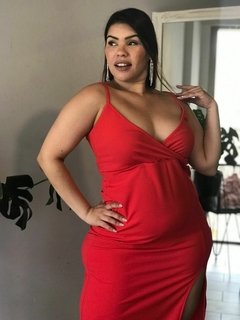 vestido midi zaira - comprar online