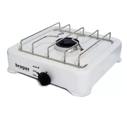 BROGAS ANAFE 1 H LOZA BLANCO C/TERMOCUPLA GE-104 ENVASADO SKU 24282