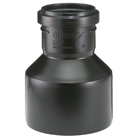 DURATOP - CUPLA DE REDUCCIÓN M-H 110-63MM - SKU - 4080