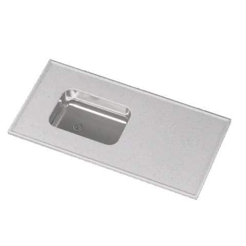 DURAFORT - MESADA 140 X 60 SIN ZOC GRIS CLARO BACHA DE ACERO - SKU 47167 - comprar online