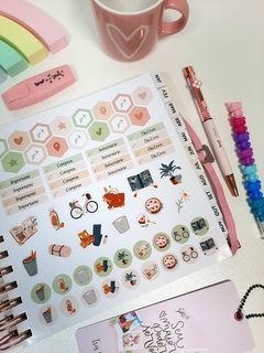 Planner permanente Self Love tamanho Quadradinho na internet