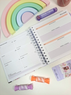 Imagem do Agenda sem data 2 dias Self Love tamanho Quadradinho