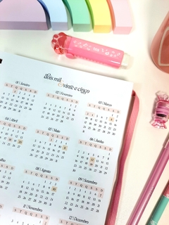 Imagem do Agenda sem data 2 dias Self Love tamanho A5
