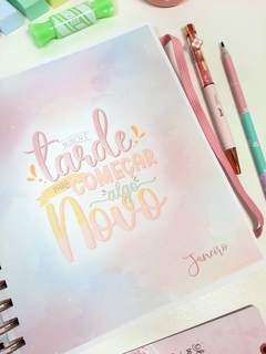 Agenda permanente 2 dias Self Love tamanho Master - Fofurinhas da Bila