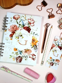 Agenda permanene 2 dias Garden tamanho A5