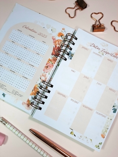 Imagem do Agenda permanene 2 dias Garden tamanho A5
