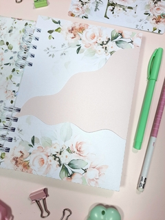 Agenda 2025 1 dia Floral Rosa tamanho A5 - comprar online