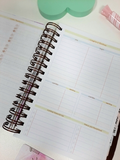 Agenda permanente 2 dias Cute tamanho A5