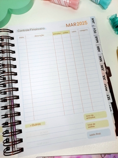 Imagem do Agenda permanente 2 dias Cute tamanho A5