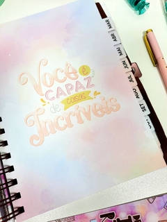 Agenda permanente 2 dias Cute tamanho A5