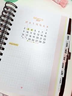 Agenda 2025 2 dias Cute tamanho A5 - comprar online