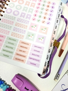 Agenda permanene 2 dias Garden tamanho A5 na internet