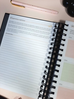 Agenda Cristã e Devocional permanente 1 dia tamanho A5