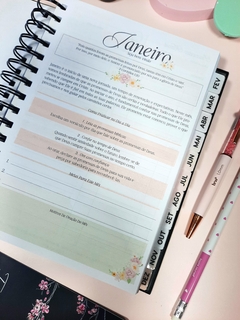 Imagem do Agenda Cristã e Devocional permanente 1 dia tamanho A5