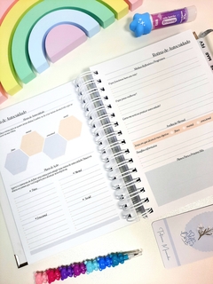 Planner permanente Self Love tamanho A5 - Fofurinhas da Bila