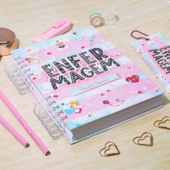Caderno A5 profissões - feminino