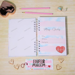 Caderno A5 profissões - feminino - Fofurinhas da Bila