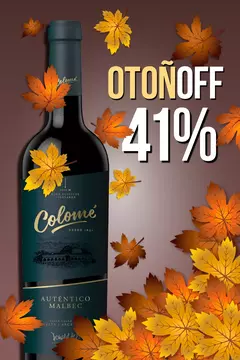 Colome Autentico Malbec - Valle Calchaquí - comprar online
