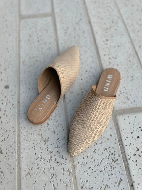 Mules Rafia Grecia pre-venta - comprar online