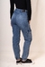 NIKKI JOGGER CARGO JEANS LASER - tienda online
