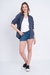 TASHA CAMISA BASIC LINO AZUL - comprar online