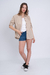 TASHA CAMISA BASIC LINO BEIGE - comprar online