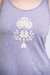 DUA LIPA VEST LARGO LILA EST FLOR - SOLIDO INC.