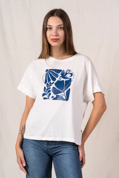 REMERA GALENA CRUDO ESTAMPA IMAGINE - comprar online