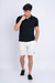 NOVAK POLO LISO JERSEY NEGRO