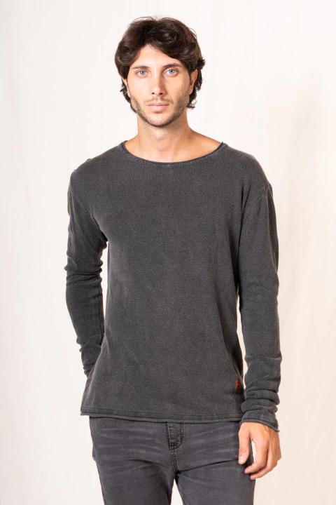 SWEATER FLYODOR CORROSION NEGRO