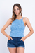 SHAKIRA TOP MORLEY AZUL - comprar online