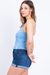 SHAKIRA TOP MORLEY AZUL - SOLIDO INC.