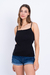 STRAPS TOP BASIC NEGRO