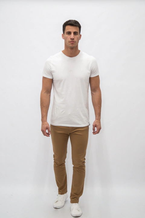 PANTALÓN GABARDINA BRANDON CAMEL