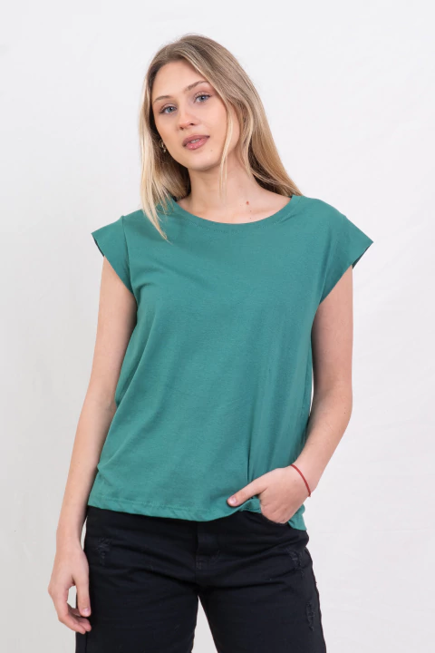 REMERA JAPAN LISA VERDE - comprar online