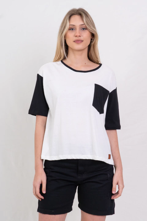 REMERA GREAT CRUDO CON BOLSILLO - comprar online