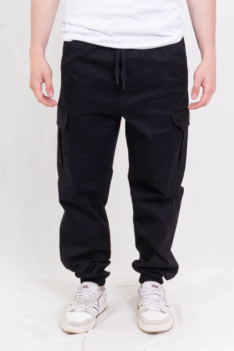 JOGGER CARGO COBBY NEGRO - comprar online