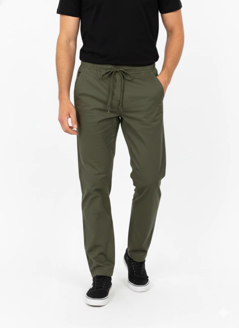 PANTALÓN ALEX JOGGER LINO VERDE