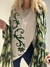 Pashmina rombos verde