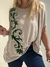 Remeron de diseño Arabesco verde de modal - Andra Urgat