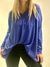 Remeron Eva de lanilla azul - comprar online
