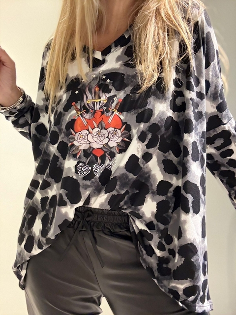 Remeron Flechazo de modal gamuzado - comprar online