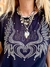 Collar cuadruple plateado y dorado