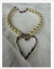 Collar de perlas con Corazón - Andra Urgat