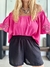 Remeron Paisana de cey con strass fucsia - Andra Urgat