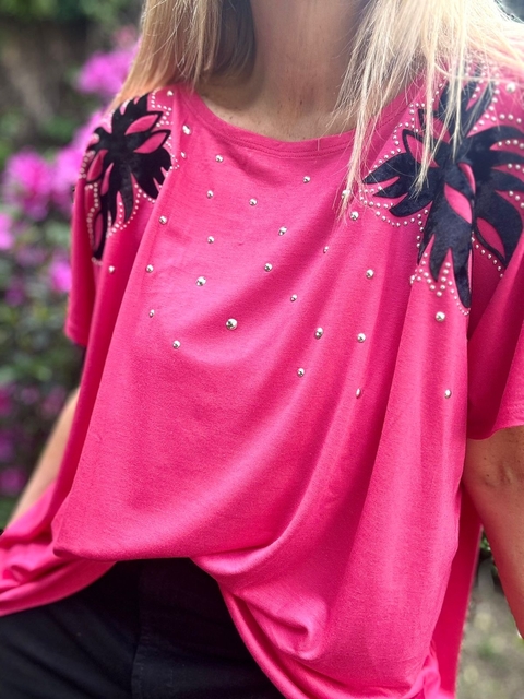 Remeron Capri de modal fucsia