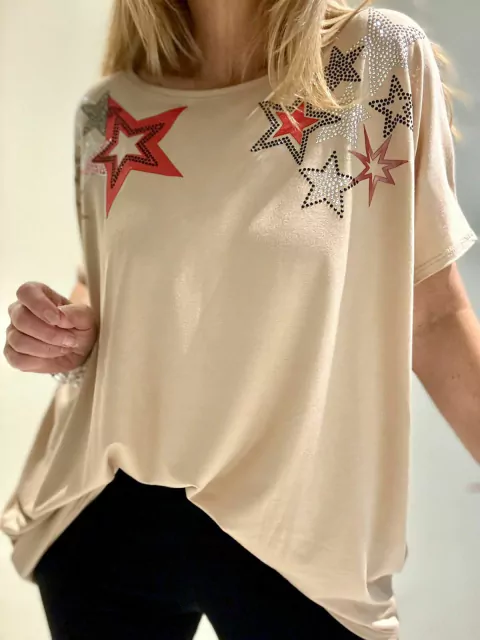 Remeron de diseño Estrella roja de modal