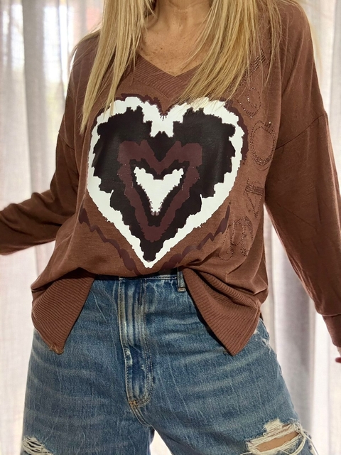 Remeron Corazon Mousse de lanilla - comprar online