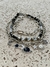 Collar cuadruple Solar plateado - comprar online